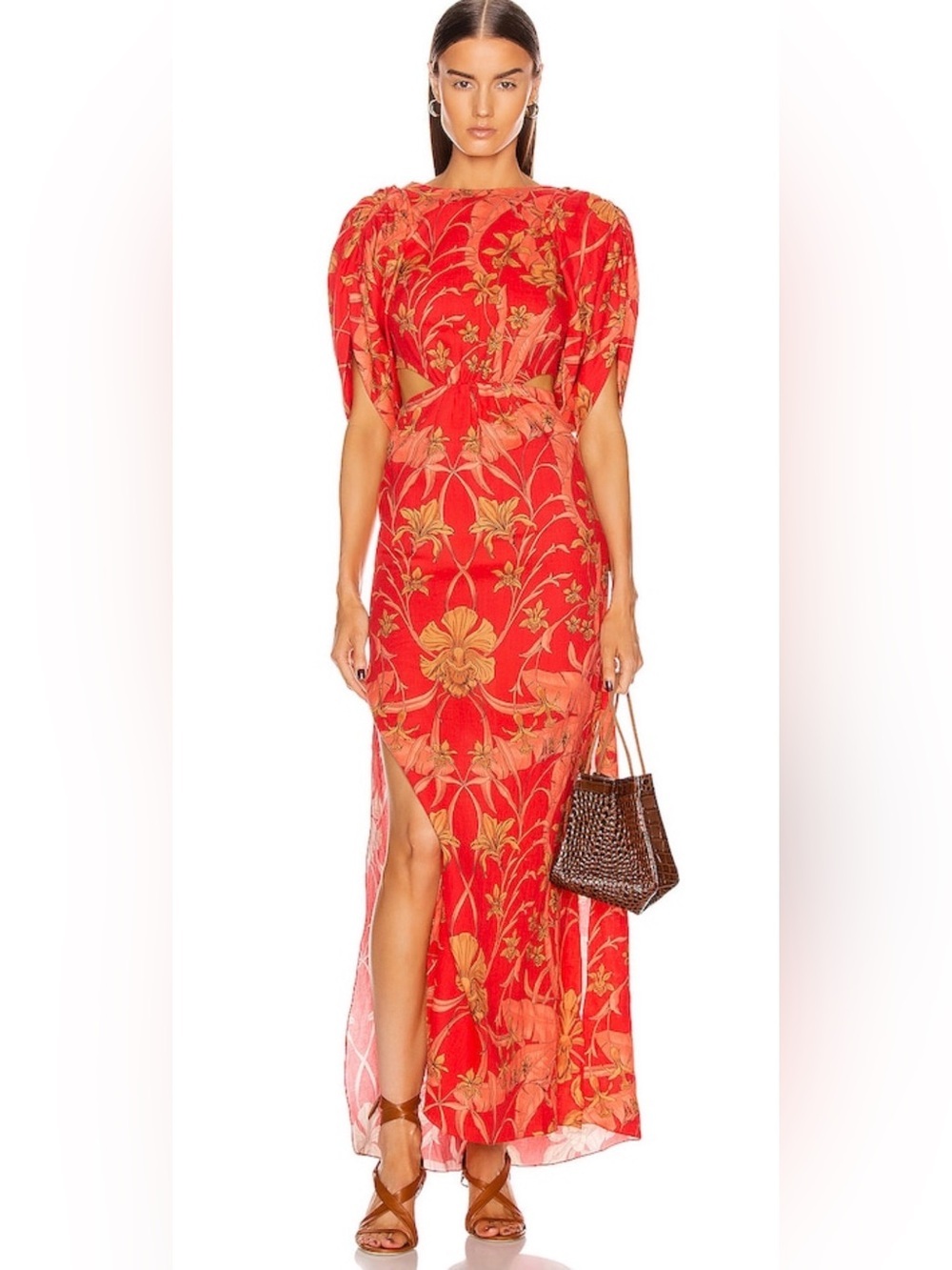 Johanna Ortiz Botanical Study Linen Maxi Dress 8